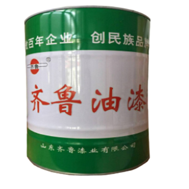 齐鲁 油漆 银粉醇酸防锈漆 17kg/桶 红色