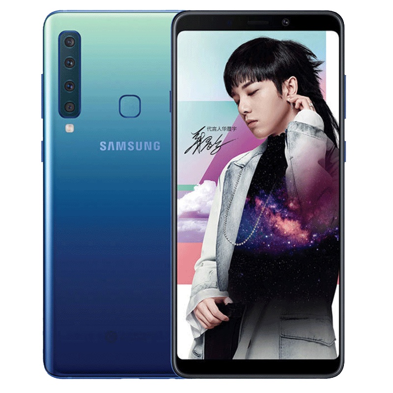 三星A9s (SM-A9200) 6GB+128GB 柠沁蓝 移动联通电信全网通4G全面屏手机