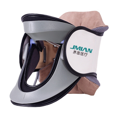 界面医疗 颈椎牵引器家用拉伸医用吊劲椎病颈部治疗器神器脖子疼矫正架 酒红色