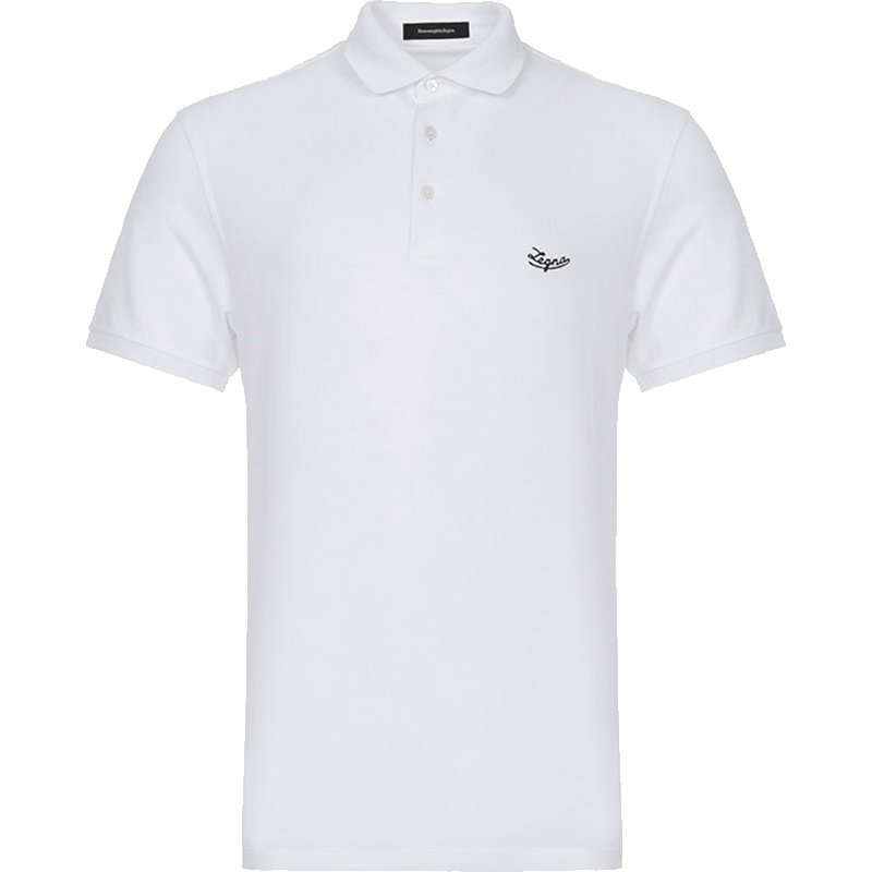 Ermenegildo Zegna 杰尼亚 男士棉质短袖POLO衫 US592 750R