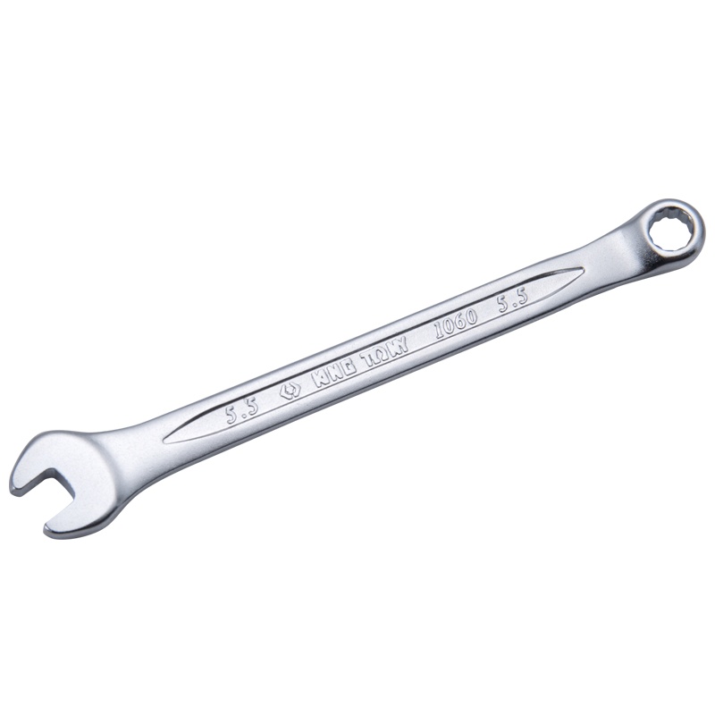 藍帶 全抛光两用梅开复合扳手 1060-55