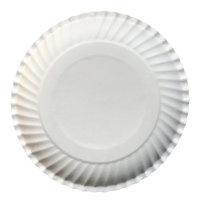 一次性纸盘子纸碗纸碟蛋糕餐盘方盘刀叉勺绘画烧烤 7寸