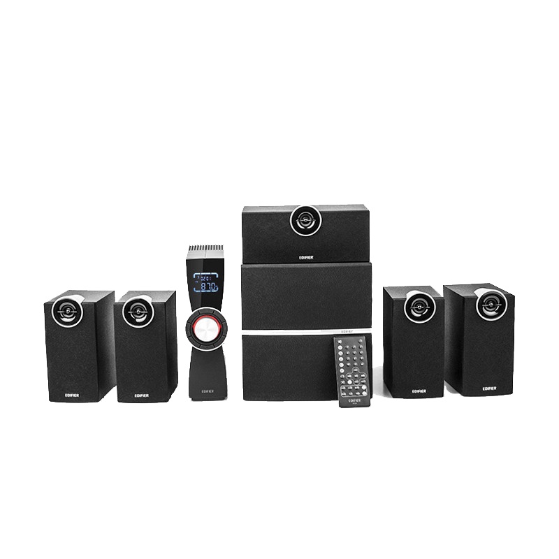 Edifier/漫步者 C6XD家庭影院音箱遥控低音炮液晶电视5.1hifi音响