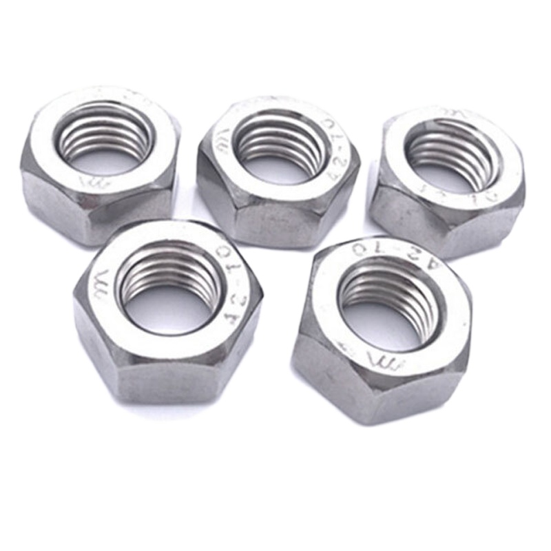 冰禹 BY-358 304不锈钢六角螺母 螺帽 螺丝帽 M14（50个）单位：盒