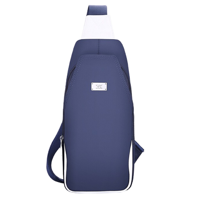 七匹狼(SEPTWOLVES)胸包斜挎包休闲多功能运动男士腰包时尚潮流单肩包