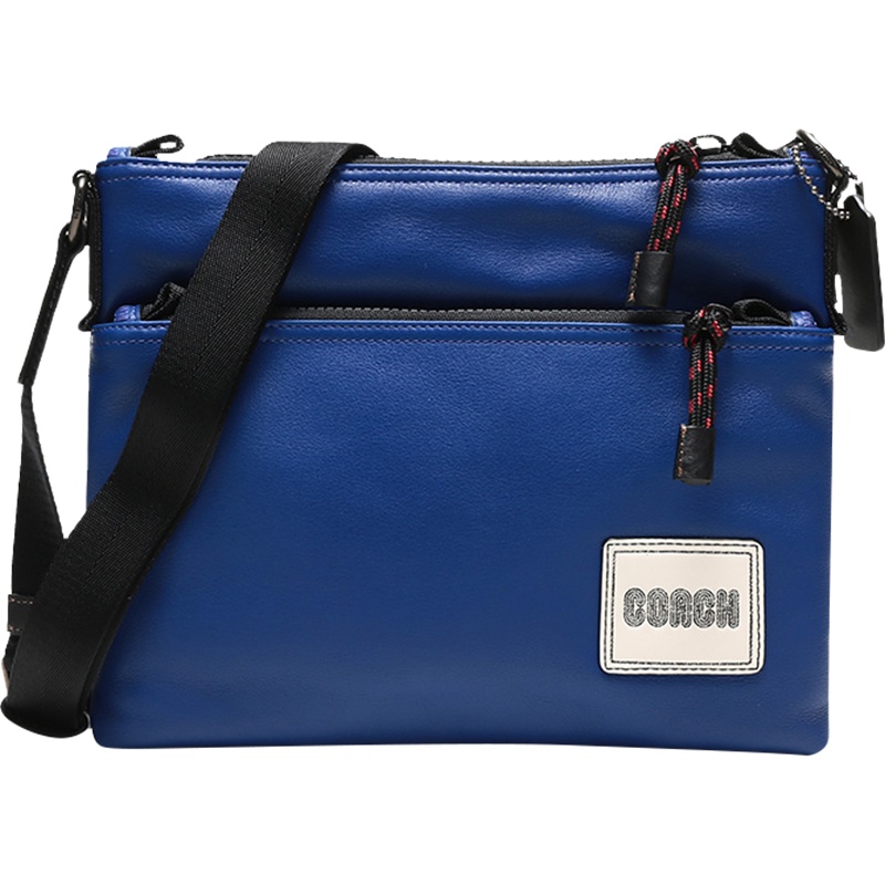 COACH 蔻驰 奢侈品 男士皮革PACER单肩包斜挎包 78834