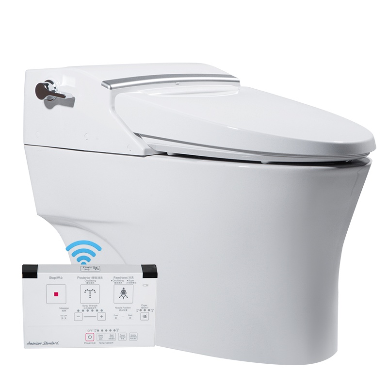 美标卫浴智能马桶多功能清洗座圈加热暖风烘干带遥控智能马桶5312