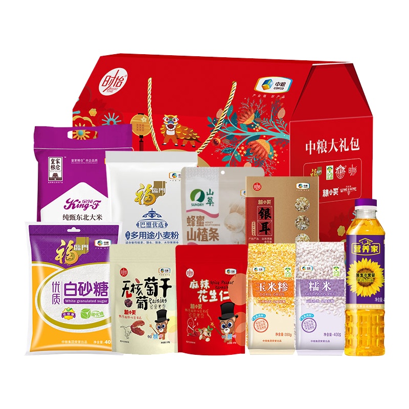中粮家宴营养家通用大礼包B型(4629g+400ml)