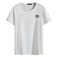 PMMP潮牌大码夏季短袖男士韩版T恤潮流宽松休闲体恤圆领印花半袖上衣