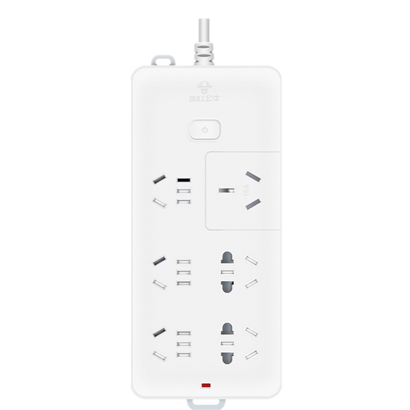 公牛(bull) GN-B15D 插座新国标接线板3米