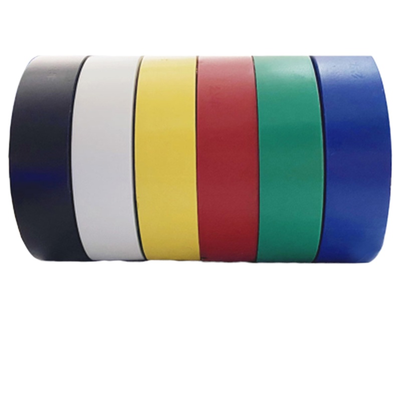 五色电工绝缘胶布 (红色、黄色、绿色、蓝色、黑色)防水耐高温阻燃/18米/10卷价格