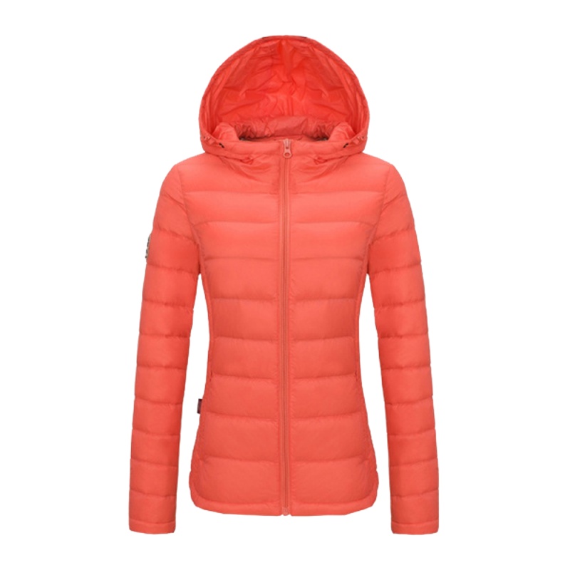 龙狮戴尔正品反季羽绒服女短款秋冬季时尚韩版轻薄收腰男士外套潮