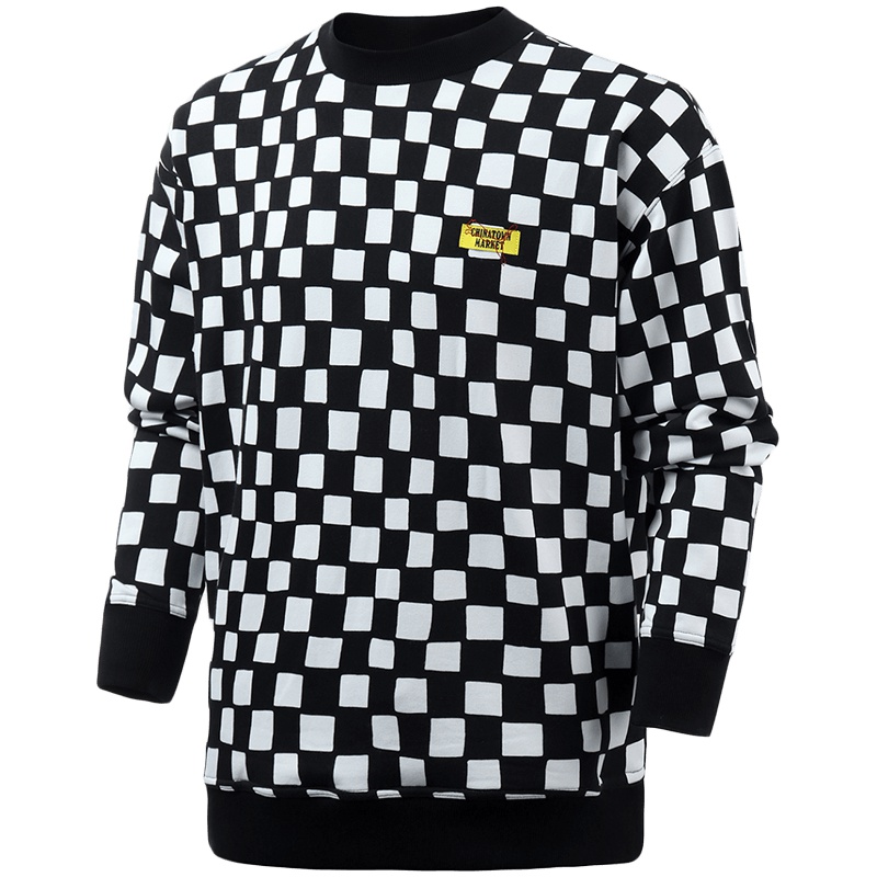 【自营】PUMA黑标男装CHINATOWN MARKET唐人街运动休闲圆领针织卫衣595632