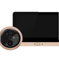 萤石DP1智能电子猫眼监控摄像头(64G内存卡)家用可视铃镜入户wifi远程