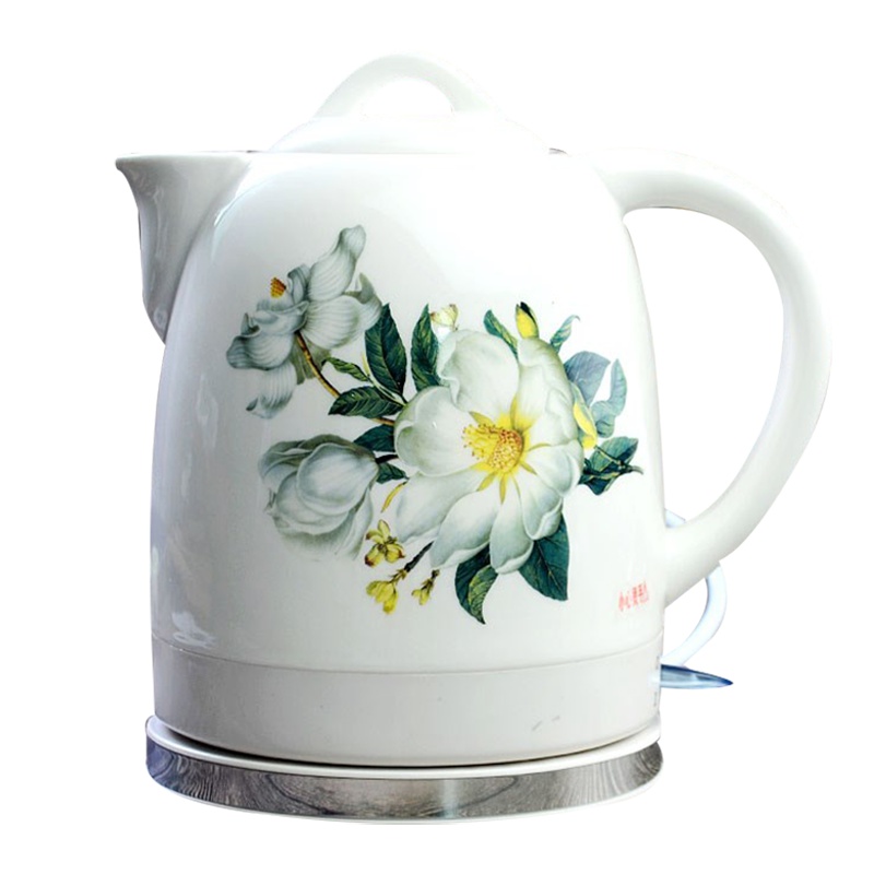 瓷物语陶瓷电热水壶烧水壶1.2L青花 茶具烧水壶 分体式智能 热水壶保温泡茶壶