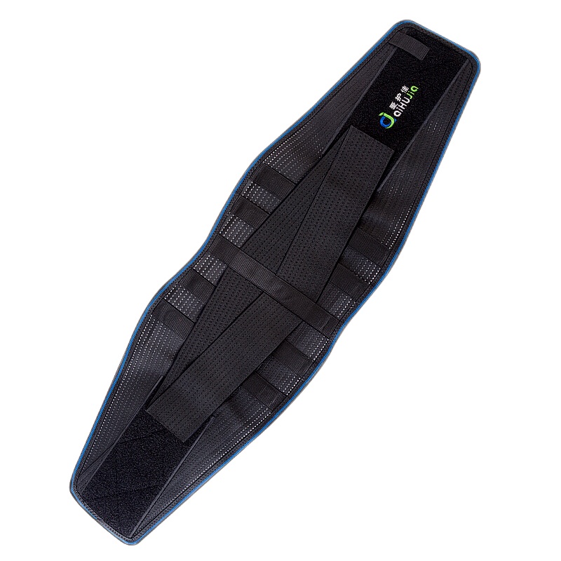 爱护佳(aiHUjia)腰椎固定器腰椎牵引器腰托钢板支撑 腰肌劳损腰间盘突出护具 运动健身束腰带 男女通用M码