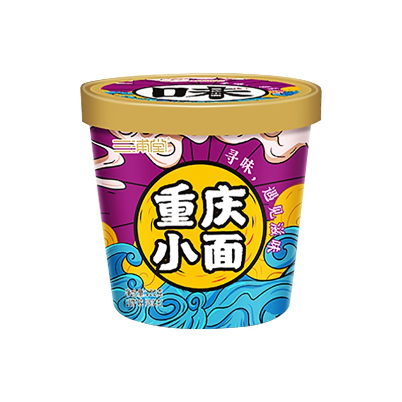 再春堂五谷养生重庆五谷小做的面122g*6盒装