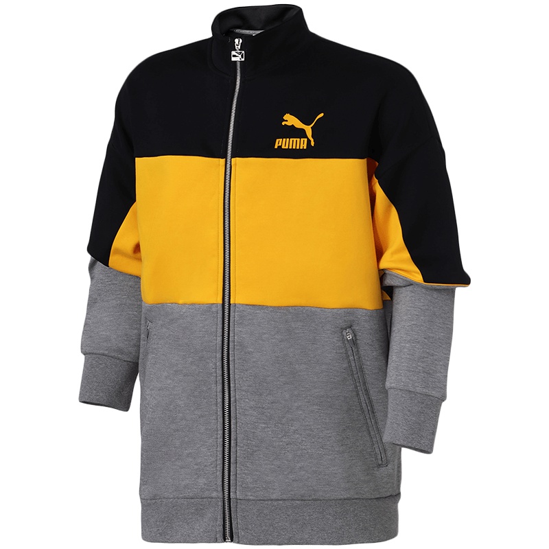 彪马PUMA男装外套休闲运动夹克卫衣运动服 576831 L 57683103灰色