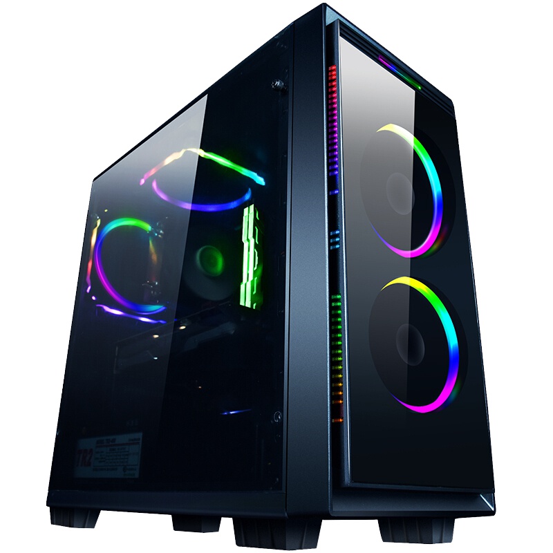 橙派(CPAD)i3 8100/GTX1050Ti升1060/120GB SSD游戏台式电脑主机/DIY组装机