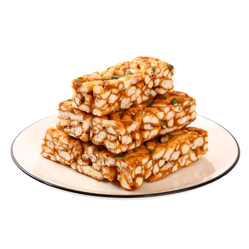 凯利来坚果沙琪玛300g早餐面包传统糕点休闲零食品代餐小吃