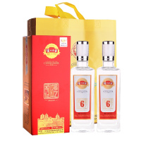 两瓶泸州老窖幸福记忆52度500ml*2瓶纯粮食酿造高度白酒礼盒