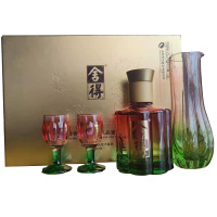 假一赔十 舍得52度100ml小酒礼盒带分酒器新款无处不春风