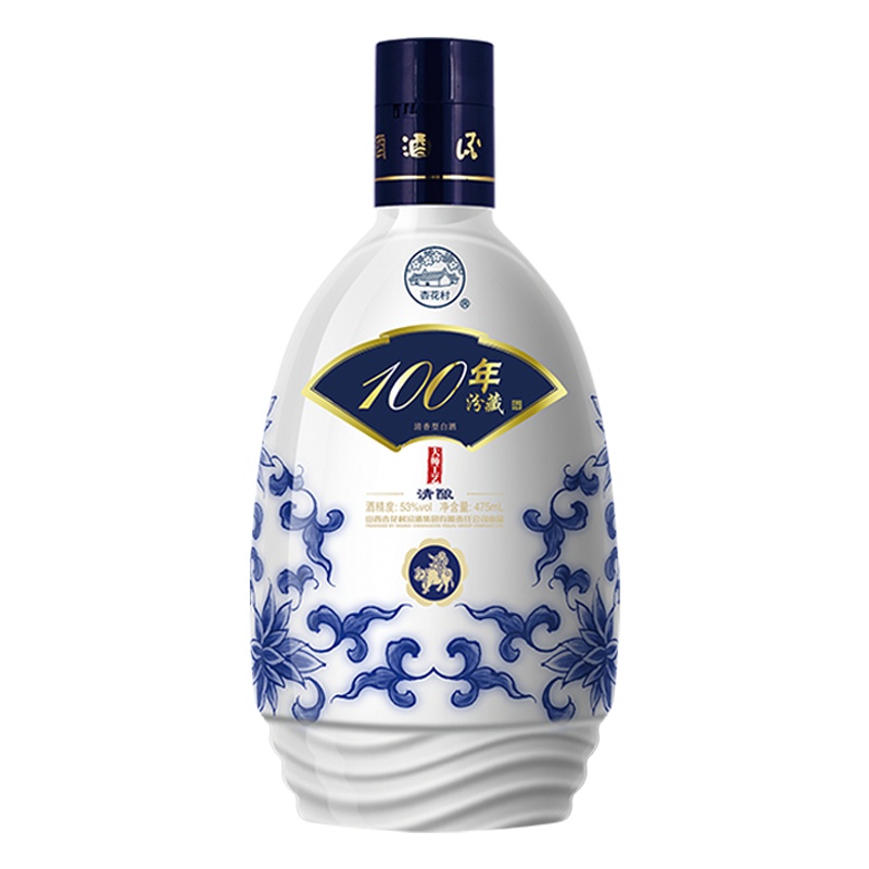 山西杏花村汾酒集团出品 100年汾藏【清酿】42度清香型白酒475ml/瓶装