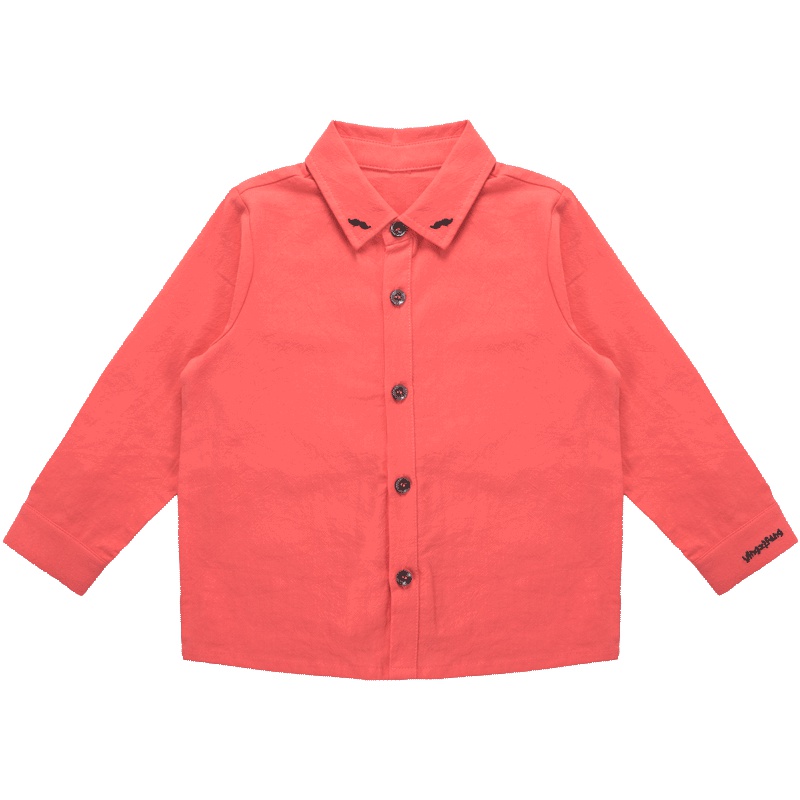 男童宝宝春秋装绅士学院风衬衫儿童长袖上衣