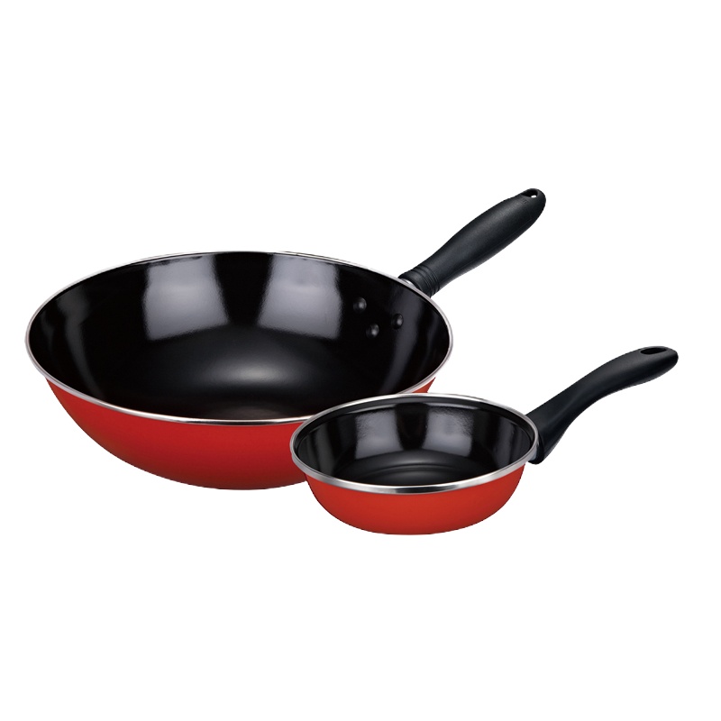 苏泊尔(SUPOR) T0934T 爱家二件套(30cm炒锅+16cm煎锅)(单位:套)