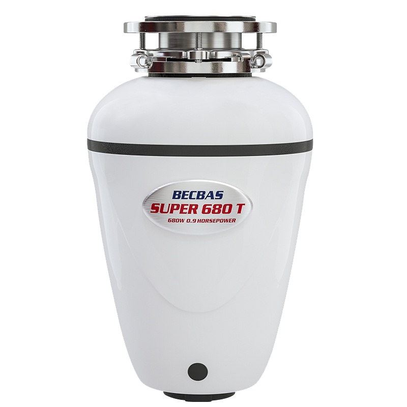 贝克巴斯(BECBAS)S680T 厨房家用食物垃圾处理器 厨余垃圾粉碎机 厂家直营