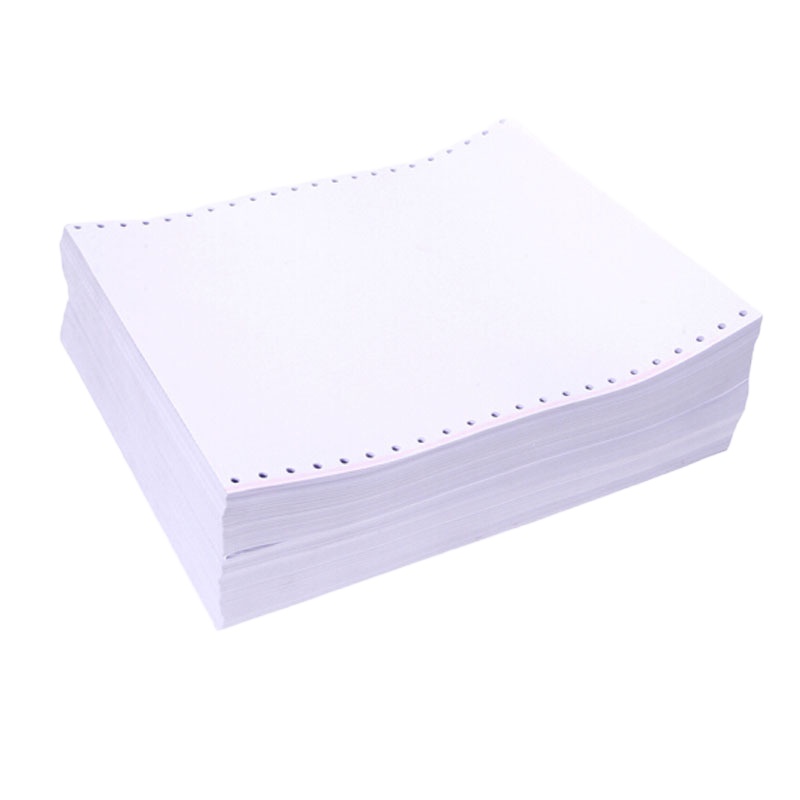 企购优品大良票据打印纸 发货单单层发票清单 241-1 二等分