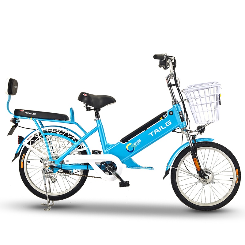 台铃新款小弘铃五代48V锂电电动自行车20吋助力两轮电动车自行车