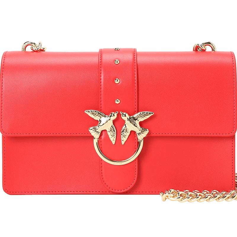 品高 PINKO LOVE SIMPLY 燕子包 1P21KM金扣 女士斜挎单肩包
