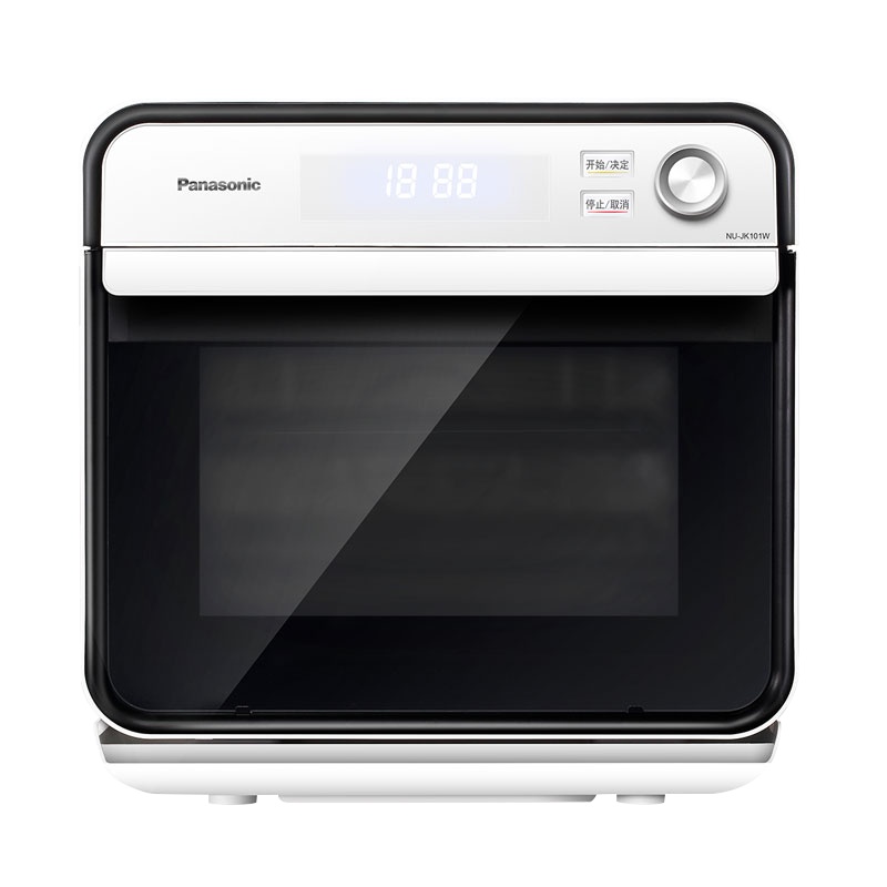 Panasonic/松下蒸烤箱 NU-JK101W蒸烤箱家用台式蒸箱电烤箱蒸烤一体机15L