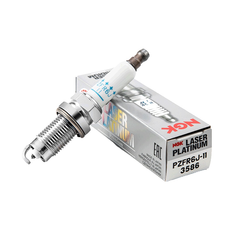 NGK 双铂金火花塞PZFR6J-11 单支装 适用于奥迪A8大众辉腾