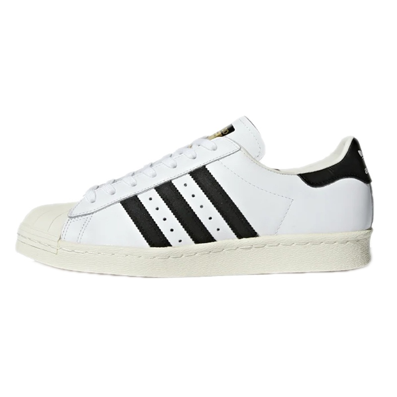 [直营]阿迪达斯adidas Originals三叶草SUPERSTAR 80s 金标 防滑底男女 低帮贝壳头休闲鞋板鞋