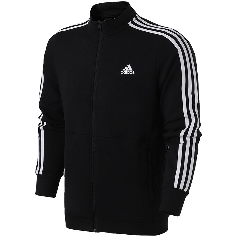 【自营】adidas阿迪达斯男子夹克外套休闲运动服DU6783 L DU6783黑色
