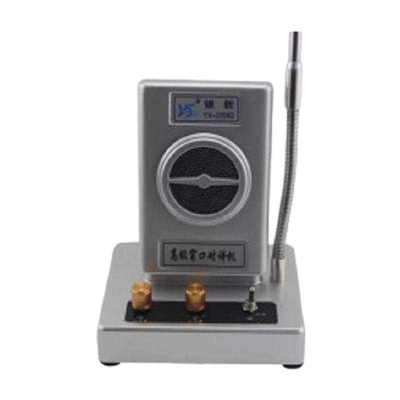 银新YX-2009D窗口对讲机双向对讲器银行医院车站景区窗口扩音器有线话筒麦克风双向通话