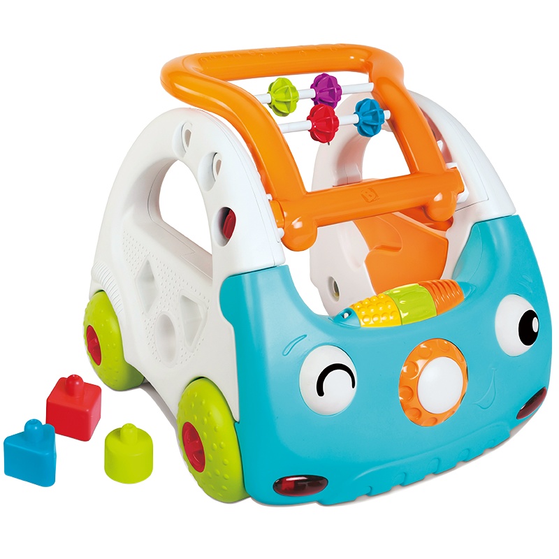 美国infantino 婴蒂诺声光学步车男童女童宝宝早教玩具手推车益智玩具学步车