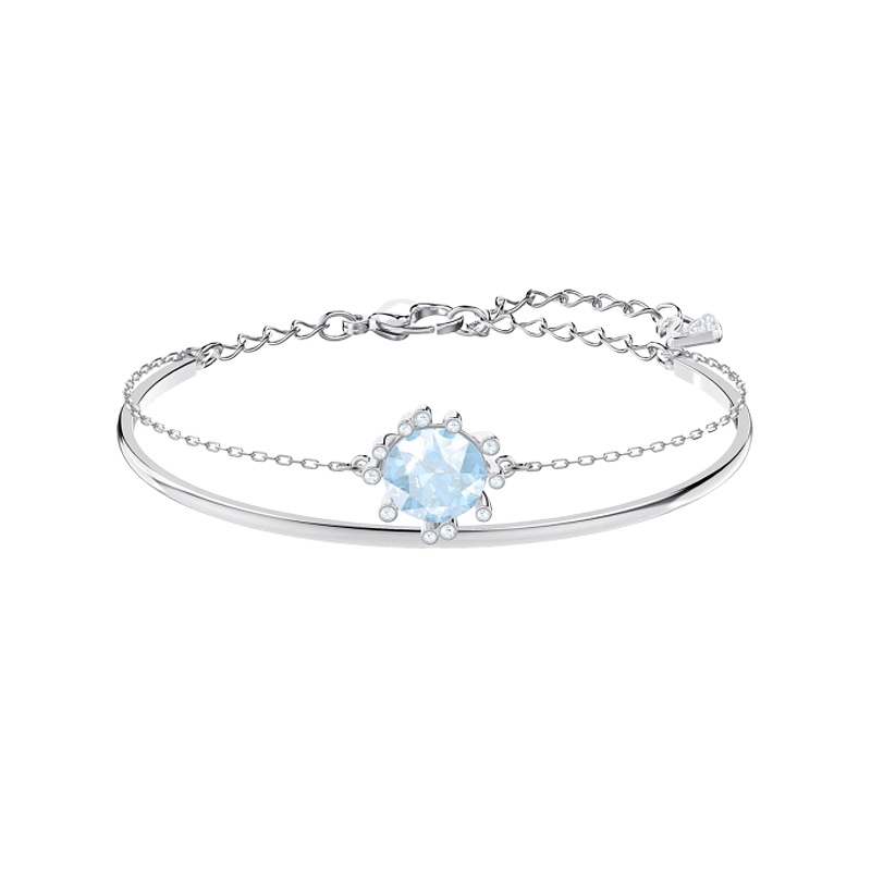 SWAROVSKI施华洛世 20年新款挚爱永伴浪漫邂逅水晶手镯 女士 人造水晶 送恋人5517120