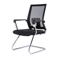 现代简约职员椅 会议椅 靠背网布弓形椅 办公椅