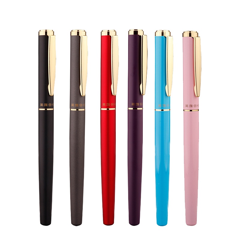 英雄 773钢笔 商务墨水笔 办公礼品套装铱金笔 墨水礼盒装