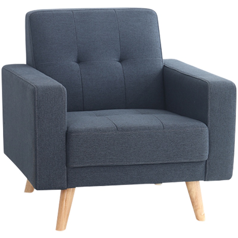 慧采云 办公家具会议沙发布艺贵宾接待会客厅室沙发单人位简约现代