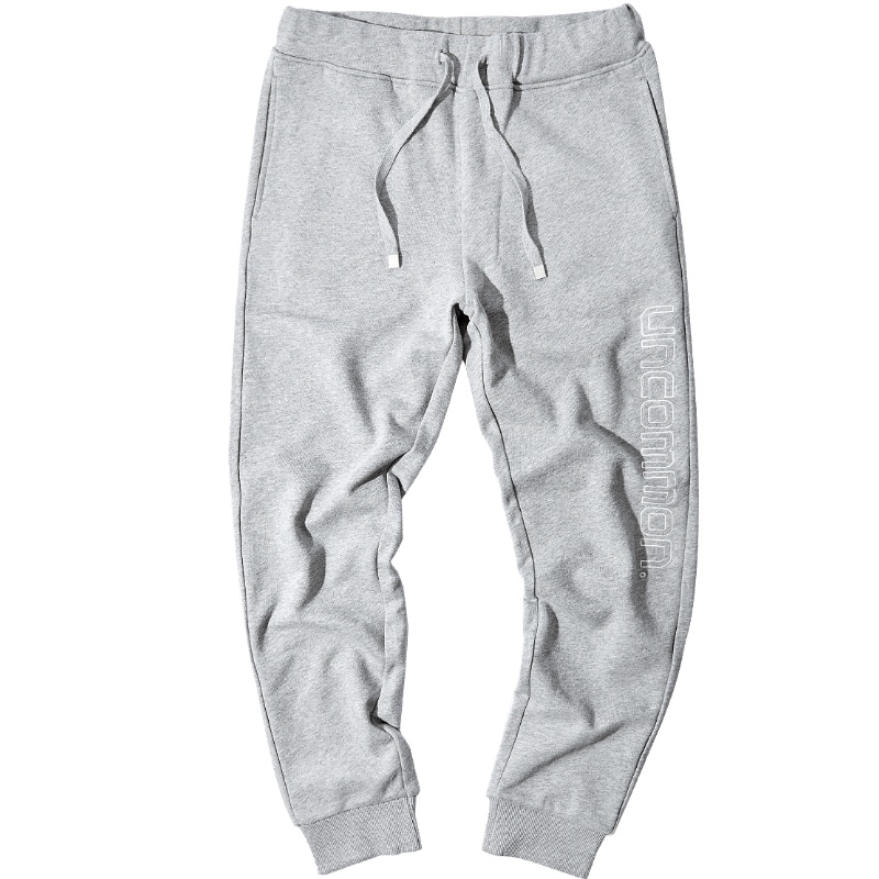 黑鲸字母装饰休闲裤2019春季运动裤子男女同款CKCAJ19044A