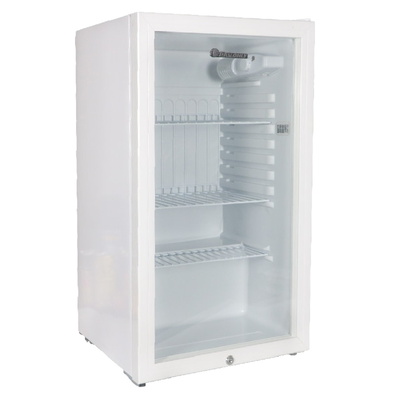 奥克斯(AUX) JC-80 单门冰箱带锁玻璃门展示留样柜 80升(H)