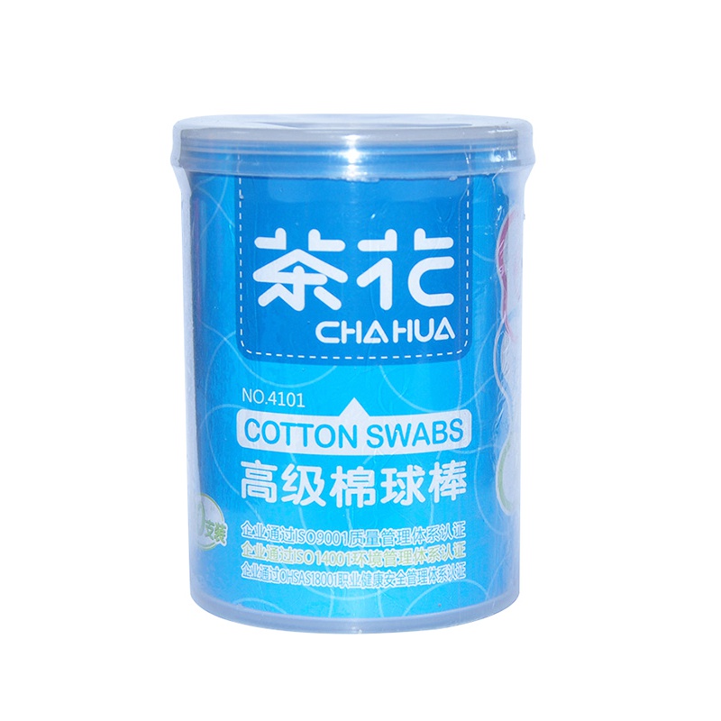 茶花母婴幼儿童棉签宝宝双头家用婴儿卫生棉球棒 4101