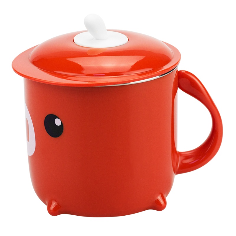 婴侍卫 萌趣猪猪杯/水杯