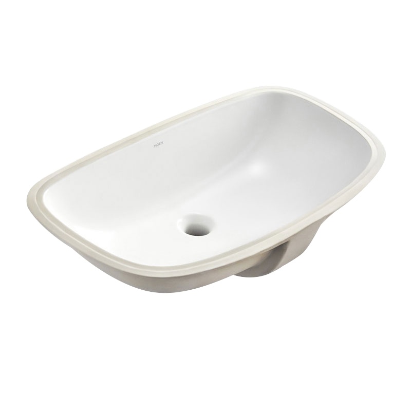 摩恩 陶瓷台上洗手盆台下家用洗脸盆面盆水盆卫生间台盆陶瓷面盆SW50710W