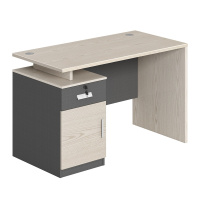 [红心家居]简约现代学习桌电脑教师桌1.2米板式办公桌