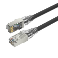 千天(QANTOP)CAT6网线工程家用宽带监控电脑跳线无氧铜芯双绞六类千兆高速成品网线数据机箱布线系统非屏蔽可定制黑色